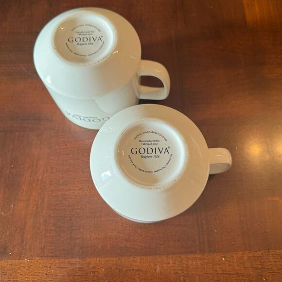 Set of 2 Godiva 16 oz.  Mugs Cup New - Picture 6 of 7